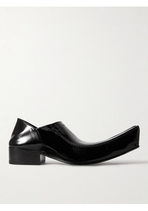 Balenciaga - Romeo Collapsible-Heel Patent-Leather Loafers - Men - Black - EU 41