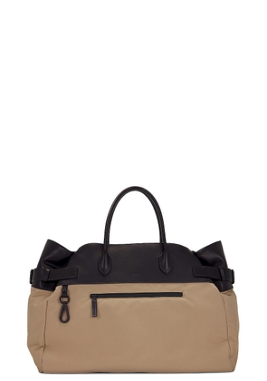 The Row Margaux 17 Inside Out Bag in Barley & Black - Tan. Size all.