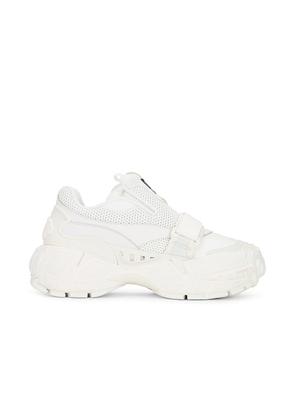 OFF-WHITE Glove Slip On Sneaker in White - White. Size 41 (also in 43).