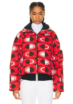 BOGNER Elani-D1 Jacket in Fast Red - Red. Size 4 (also in 6, 8).