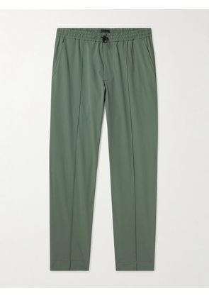 Club Monaco - Travel Tapered Cotton-Blend Shell Drawstring Trousers - Men - Green - 28W 32L