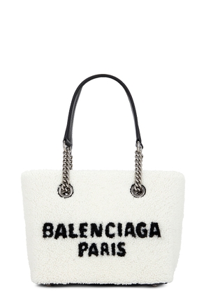 Balenciaga Duty Free Small Tote Bag in Natural - Cream. Size all.