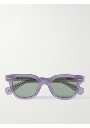 Garrett Leight California Optical - GLCO Josh Peskowitz D-Frame Acetate Sunglasses - Men - Purple