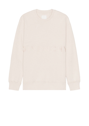 Givenchy Slim Fit Sweater in Nude Pink - Pink. Size L (also in M, S, XL/1X).