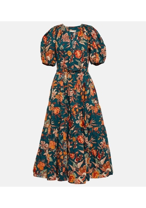 Ulla Johnson Olina floral cotton midi dress