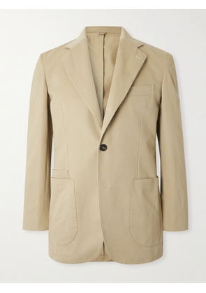 Drake's - Cotton-Drill Suit Jacket - Men - Neutrals - UK/US 36