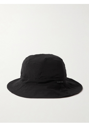 Snow Peak - Logo-Print Primeflex™ Dot Air® Bucket Hat - Men - Black - 1