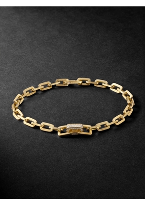 SHAY - Gold Diamond Chain Bracelet - Men - Gold - 19