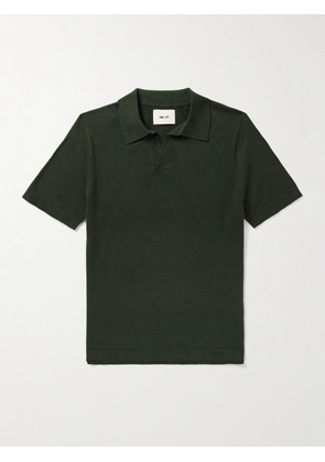 NN07 - Ryan 6311 Cotton and Linen-Blend Polo Shirt - Men - Green - S