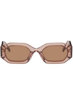MCQ Pink Geometrical Sunglasses