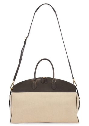 The Row George Bag in Beige & Brown - Beige. Size all.