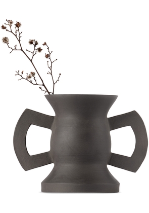 IAAI Black Bow Vase