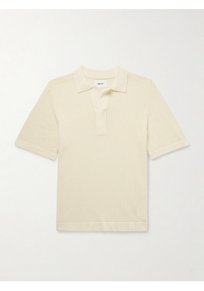 NN07 - Huxley 6644 Organic Cotton-Blend Polo Shirt - Men - Neutrals - S