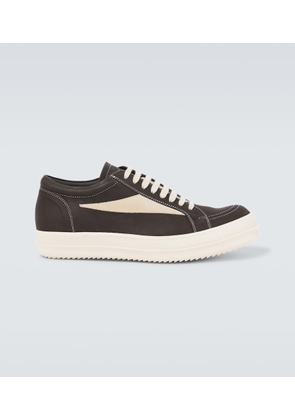 Rick Owens Leather low-top sneakers