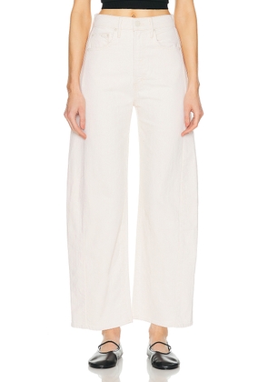 MOTHER The Half Pipe Ankle in Act Natural - Cream. Size 30 (also in ).