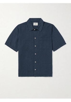 Folk - Gabe Linen and Cotton-Blend Shirt - Men - Blue - 1