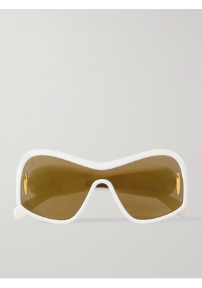 LOEWE - Wave D-Frame Acetate Sunglasses - Men - Neutrals