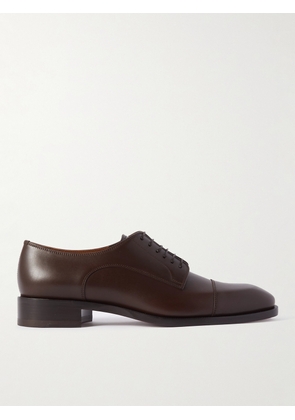 Christian Louboutin - Cortomale Leather Derby Shoes - Men - Brown - EU 40