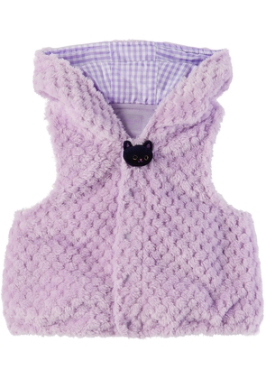 ANNA SUI MINI SSENSE Exclusive Baby Purple Vest