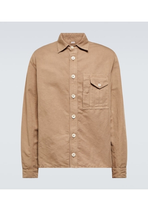 Brunello Cucinelli Linen and cotton shirt jacket