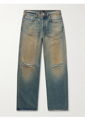 Enfants Riches Déprimés - Corpse Pose Wide-Leg Distressed Jeans - Men - Blue - UK/US 28