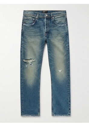 Enfants Riches Déprimés - Straight-Leg Distressed Jeans - Men - Blue - UK/US 28