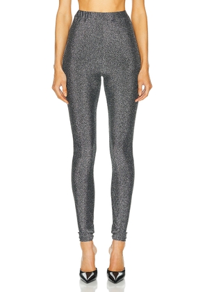 Alexandre Vauthier Skinny Legging in Silver - Metallic Silver. Size 38 (also in ).