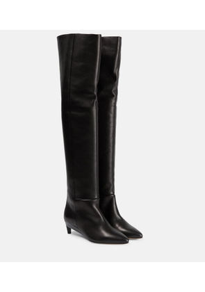 Isabel Marant Lisali leather over-the-knee boots