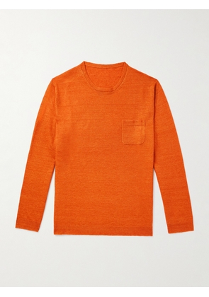 Anderson & Sheppard - Linen Sweater - Men - Orange - S