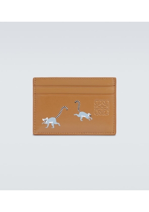 Loewe x Suna Fujita Lemur leather card holder