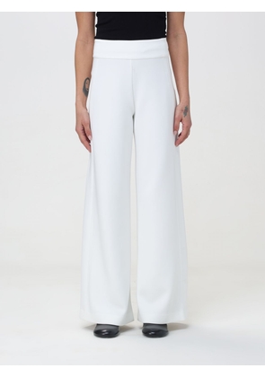 Pants MAX MARA LEISURE Woman color White