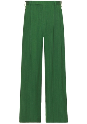 JACQUEMUS Le Pantalon Titolo in Dark Green - Green. Size 48 (also in 50).