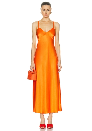 Polo Ralph Lauren Addison Dress in Bright Signal Orange - Orange. Size 2 (also in 4).