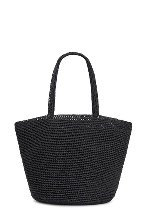 The Row Genevieve Bag in Black - Black. Size all.