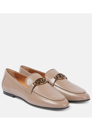 Tod's Logo leather loafers