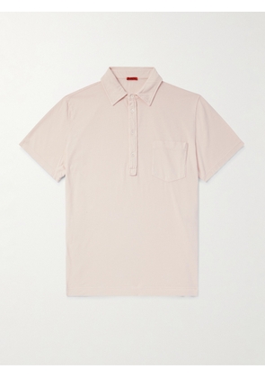 Barena - Garment-Dyed Supima Cotton-Jersey Polo Shirt - Men - White - XS