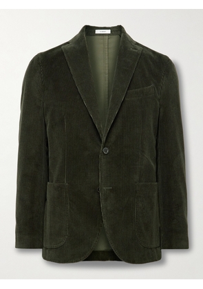 Boglioli - Slim-Fit Cotton-Corduroy Suit Jacket - Men - Green - IT 46