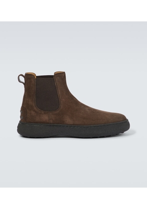 Tod's Gommino suede Chelsea boots