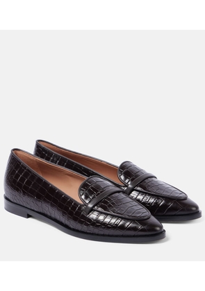 Malone Souliers Barry embossed leather loafers