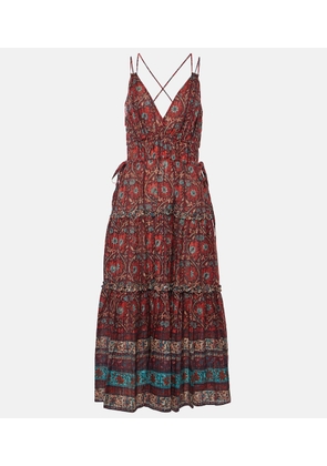 Ulla Johnson Rosa printed cotton-blend midi dress