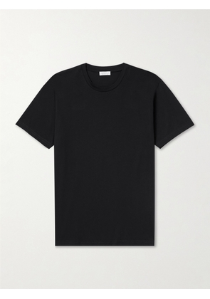 Sunspel - Riviera Supima Cotton-Jersey T-Shirt - Men - Black - S