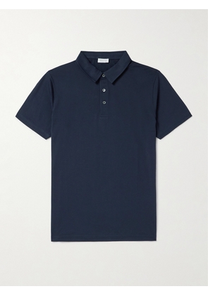 Sunspel - Cotton-Jersey Polo Shirt - Men - Blue - S