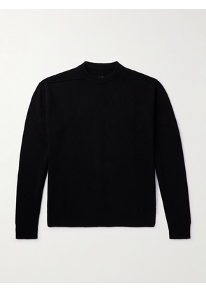 Rick Owens - Boiled Cashmere and Wool-Blend Sweater - Men - Black - XS