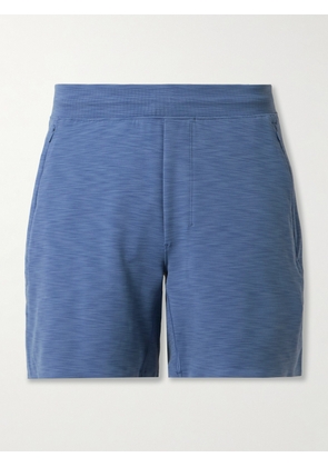 Lululemon - Balancer Slim-Fit Straight-Leg Mesh-Panelled Everlux™ Shorts - Men - Blue - S