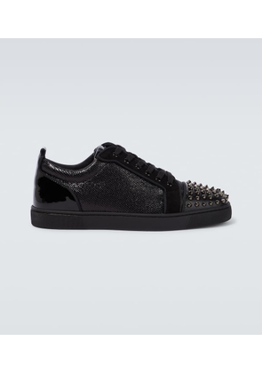 Christian Louboutin Louis Junior studded leather sneakers