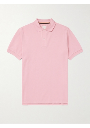 Paul Smith - Cotton-Piqué Polo Shirt - Men - Pink - S