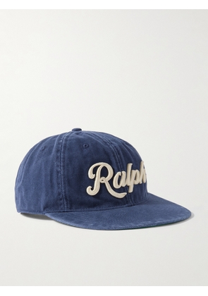 Polo Ralph Lauren - Logo-Appliquéd Cotton-Twill Baseball Cap - Men - Blue