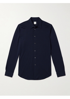 Paul Smith - Cotton-Piqué Shirt - Men - Blue - S