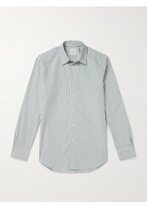 Paul Smith - Soho Striped Cotton-Poplin Shirt - Men - Green - S