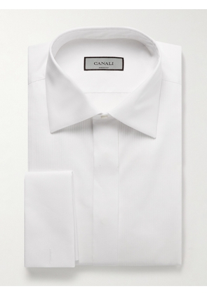 Canali - Bib-Front Cotton Tuxedo Shirt - Men - White - EU 37
